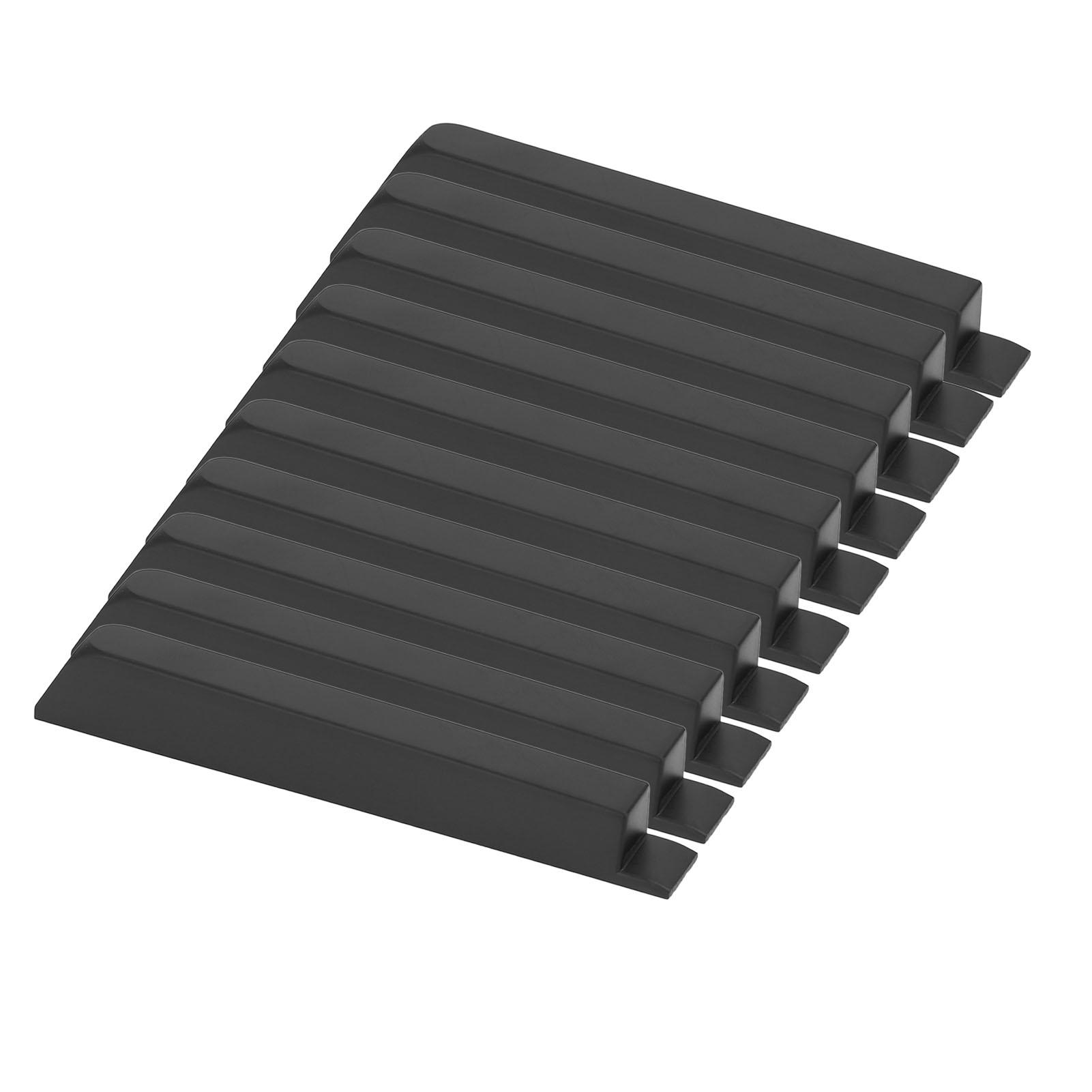 

10 шт. черных клавиш пианино матовая текстура ABS пластик запасные клавиши пианино для обслуживания