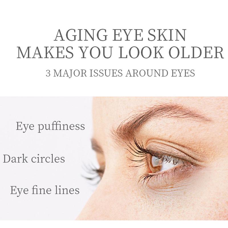 Eye Cream Remover Dark Circles Eye Care Against Puffiness and Bags Anti-Aging Wrinkles Hydrate Serum