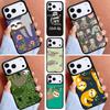 Kawaii Niedlicher Faultier Hänge Handyhülle für iPhone 16e 15 14 13 12 17 Pro Max Plus Air 17pro Hülle Coque