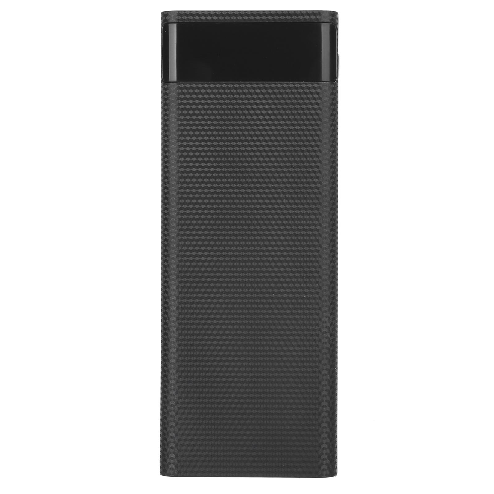 

Версия для быстрой зарядки 8x18650 Чехол для аккумулятора USB DIY Kit Корпус Держатель аккумулятора Зарядное устройство чёрный