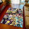 JoJo Bizarre Adventure Rug Carpet Floor Mat Non Slip Area Rug Soft Bedroom Living Room Home Decor Anime Style -QJY