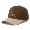 Vendita Calda Unisex Cappellino Classico Alta Qualità Ricamo 3D Lettera NEW YORK Cappellino da Baseball Uomo Donna Casual Cappello Sportivo da Esterno
