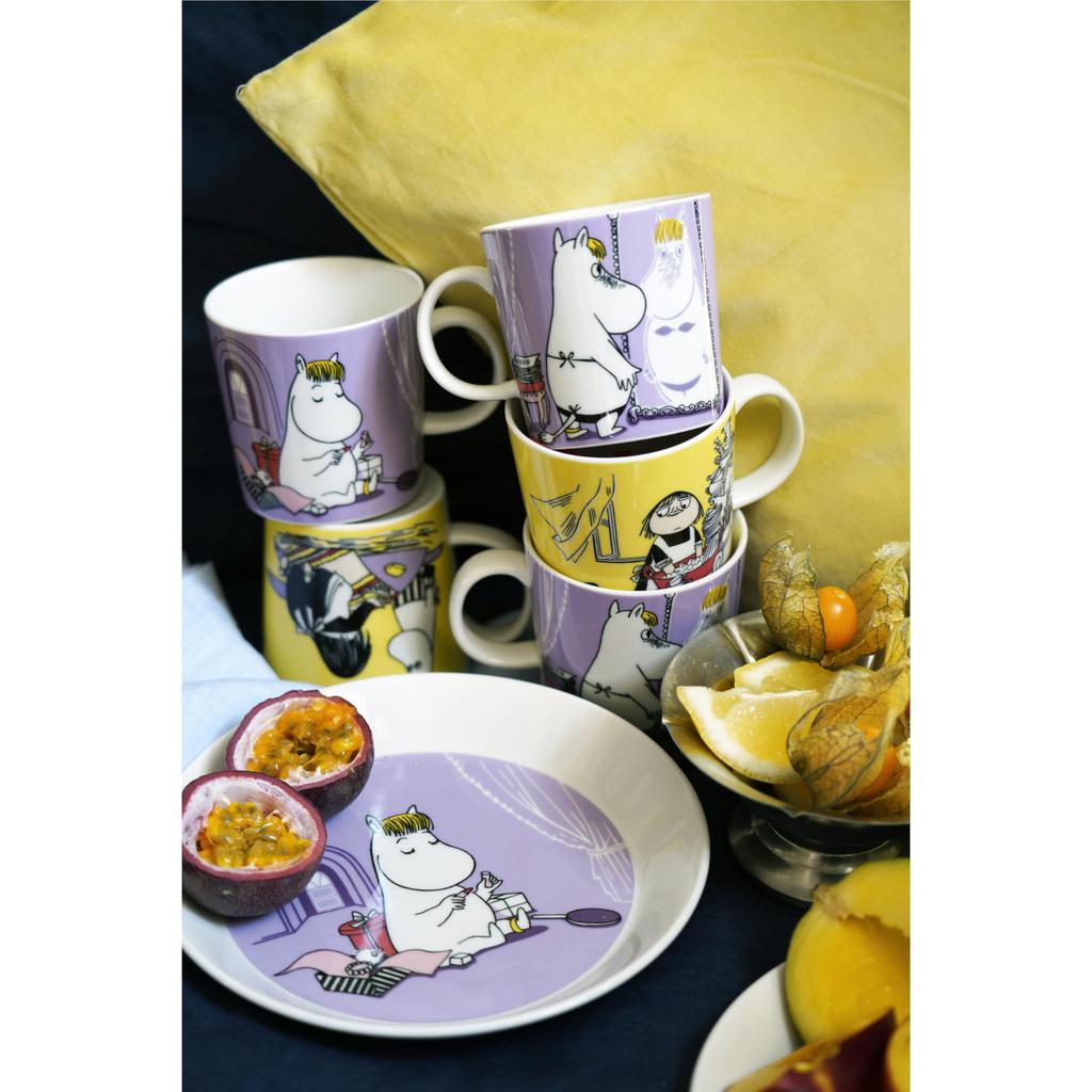 [Officially Imported] Moomin by ARABIA 19cm Classic Snorkmaiden Plate, Lilac, 1052347