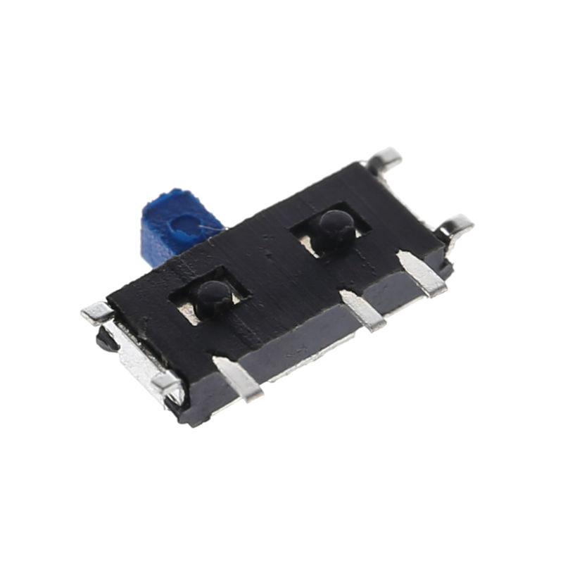 EMSea 50x SPDT MSK-12C02 Miniatur Schiebeschalter – 7-polig, SMD, Für MP3 & Tablets