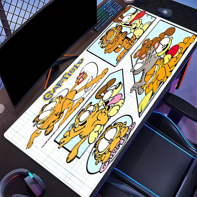 Garfield Print Mouse Pad, for Keyboard Pad Laptop PC Mat for Office Home Use, Desk Decor, Perfect Birthday Gift for Gamers