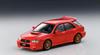 Furuya Impreza WRX STI Subaru Impreza wagon GG 8th generation with parts red the 1/64 (under pedestal)