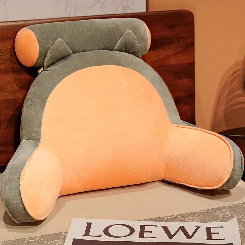 Bedhead Soft Bag Pillow Student Dormitory Office Lumbar Support Protect Waist Cushion Bed Pillow Large Backrest Cushion