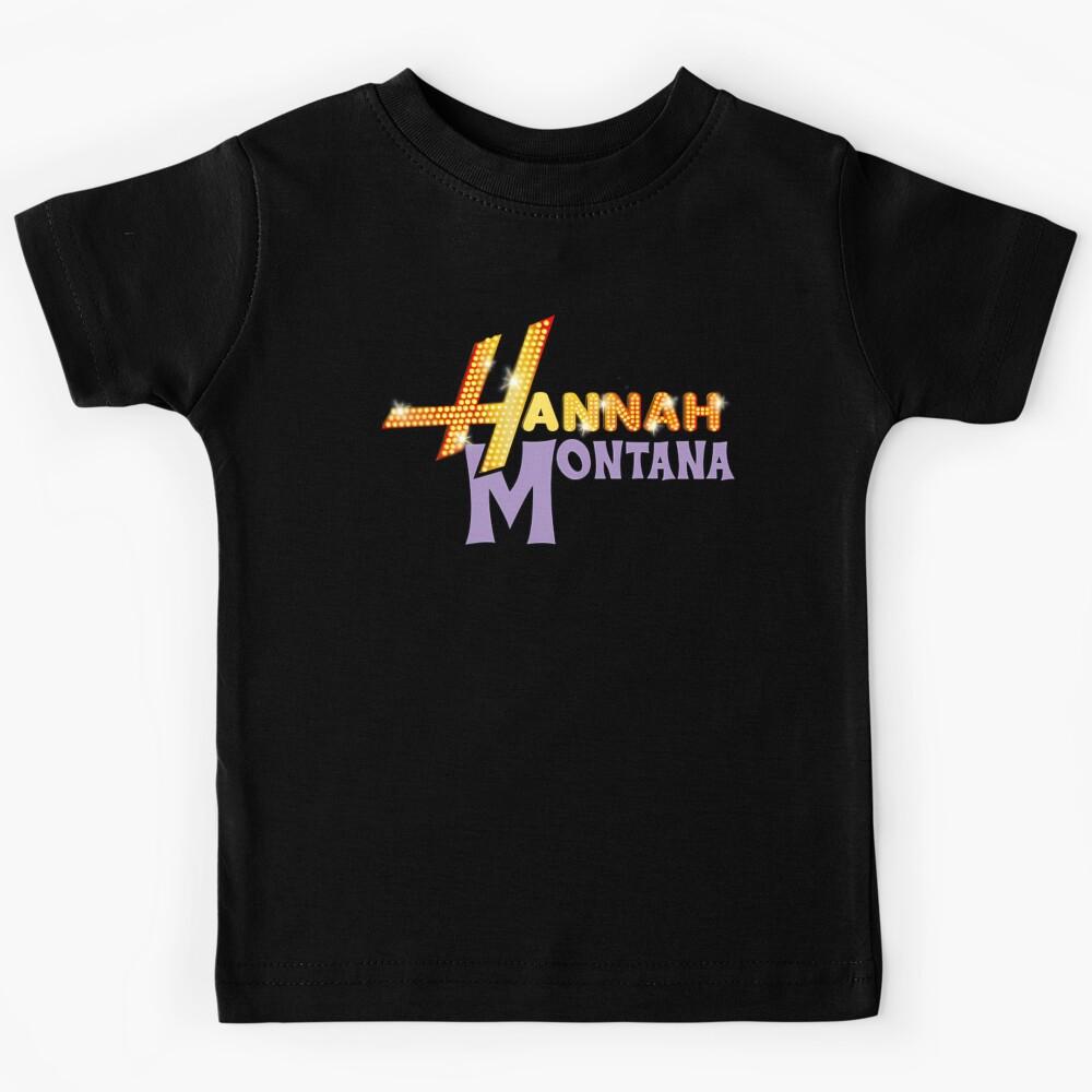Hannah Montana Logo Retro Pop Star Y2K Aesthetic Classic T-Shirt Kids T-Shirt 170