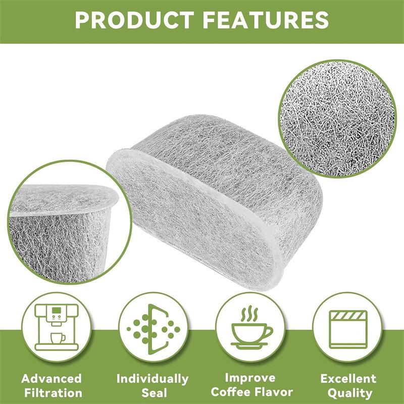 6pcs Charcoal Water Filters For Luxe Cafe  Coffee Machines Charcoal Water Filters Coffee Accessories