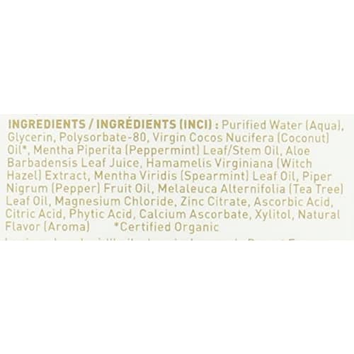 Desert Essence Coconut Oil Whitening Mouthwash, 16 fl oz