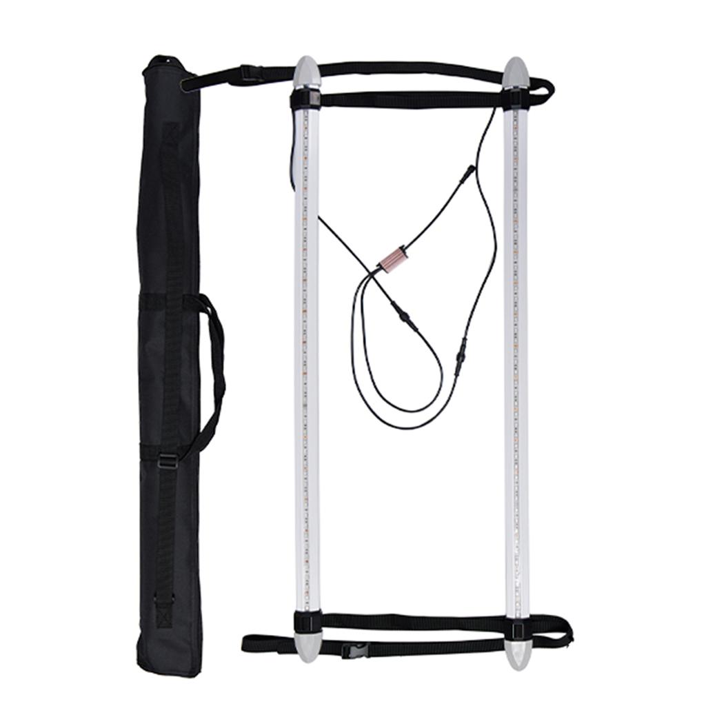 LED-Licht für Paddleboard mit wiederaufladbarem Akku, farbenfrohes LED-Beleuchtungssystem mit Tragetasche für SUP-Paddleboard