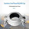 304 Stainless Steel Grooved Pipe Clamp with EPDM Seal