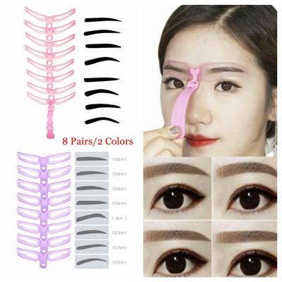 Instrumentos de maquilhagem e acessórios – Estênceis para sobrancelhas e maquilhagem para olhos