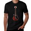Musical Instuunisexts Silhouettes Brian May Red Special Tshirt Anime Clothes Anime Tshirt Graphic Tee Shirt Funny T Shirts Unisex