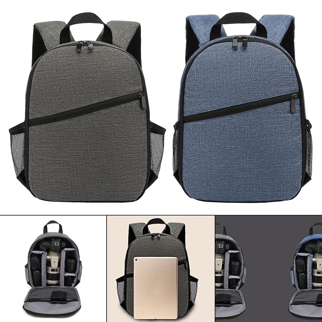 Waterproof Camera Backpack Portable Dslr Photography Bag Nylon Lens Compartment Storage For Outdoor Hiking Travel