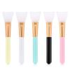 Facial Mask Brush Soft Silicone Mud Mask Mixing DIY Makeup Brushes for Skin Care Red