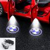 2/4Pcs BMW M Logo LED Car Welcome Logo Light Door Projector Light For E36 F20 E46 E39 E38 E90 E53 X3 X5 X6 M2 M4 F30 Accessories CVC1