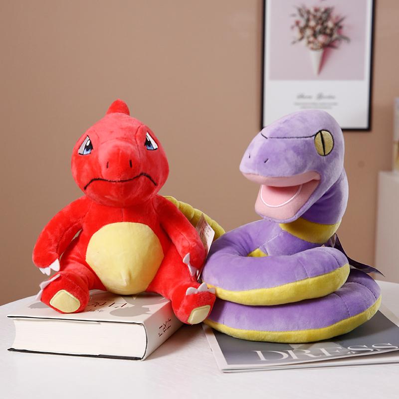 Original pokemon boneca pikachu boneca de pelúcia engraçado bulbasaur squirtle charmander charizard eevee snorlax jigglypuff psyduck crianças brinquedo presentes de natal