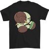 Funny Kiwi Fruit Bird Mom Dad Mens T-Shirt 100% Cotton