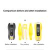 Car Key Case Racing Yellow For Porsche 718 Cayenne Panamera 911 Macan Taycan Cayman Boxster All Series Fashion Key Cover Shell