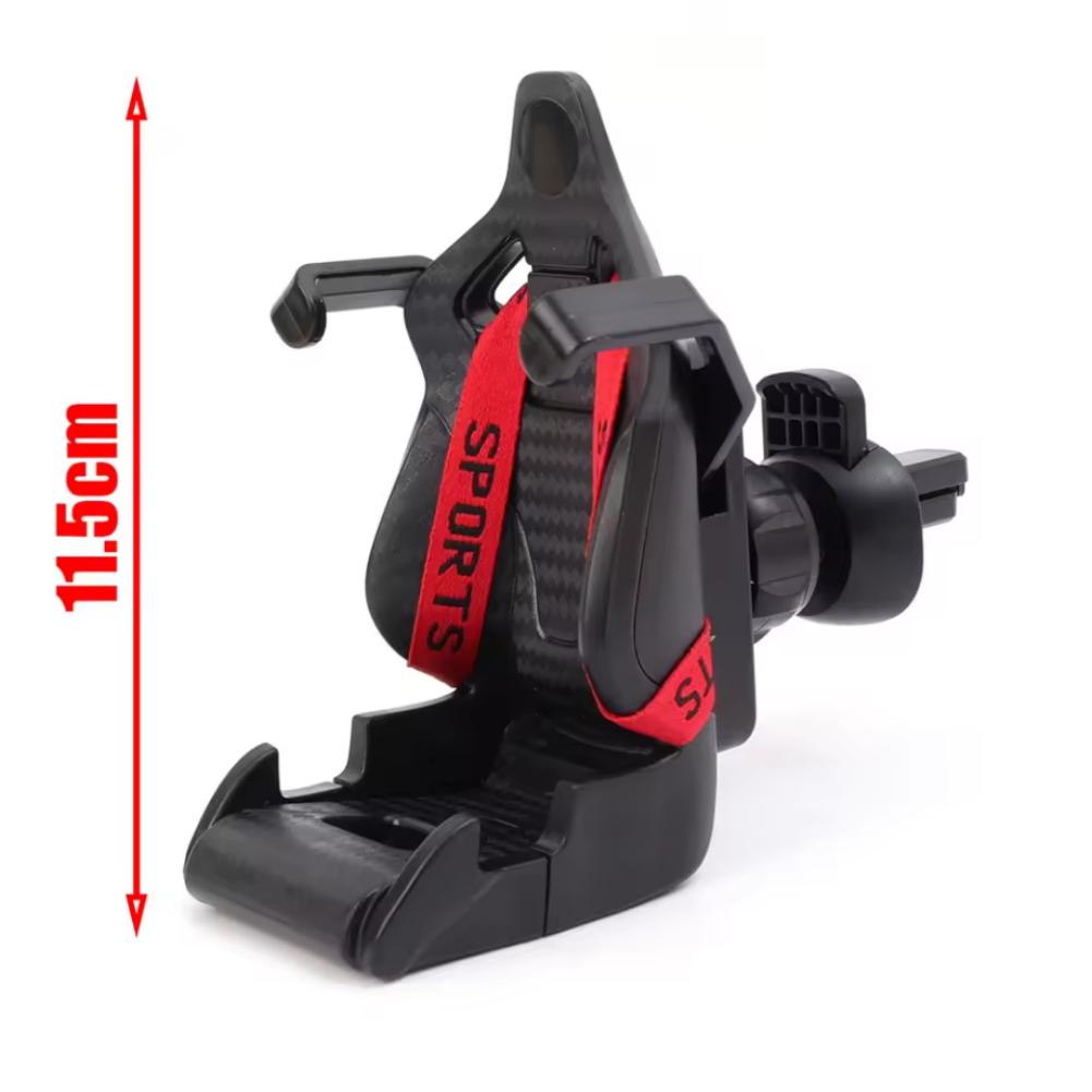 Car Air Vent Phone Holder Gravity Lock Automatic Secure Clip 360 Rotation Fits Phones up to 8 5 cm Wide with Cases