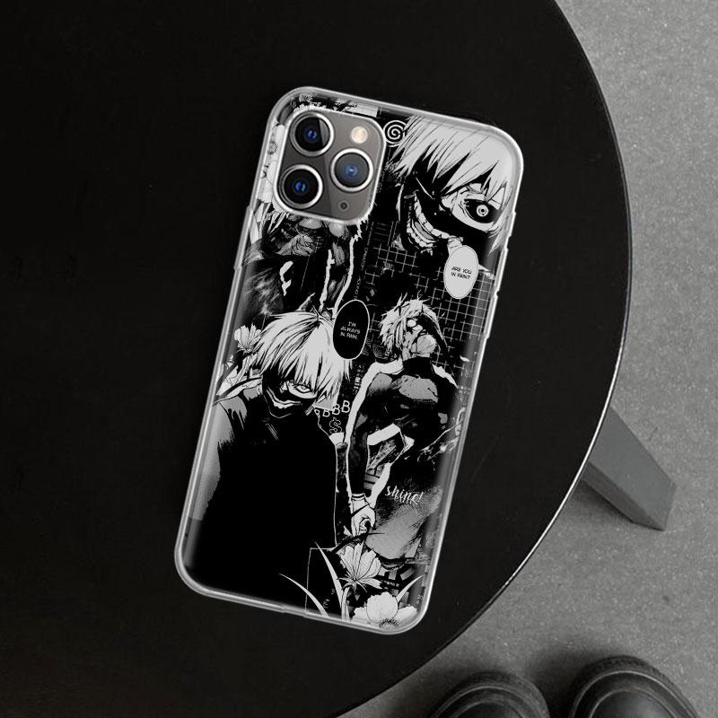 Anime Tokyo Ghouls Terror Phone Case Cover For iPhone 11 12 13 Mini 14 15 Plus 16 Pro Max 17 Air 7 8 + SE Art Customized Fundas