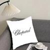 Chopard Cushion Cover Reversible Plush Pillow Cover – For car, sofa, bedroom, perfect as a gift.