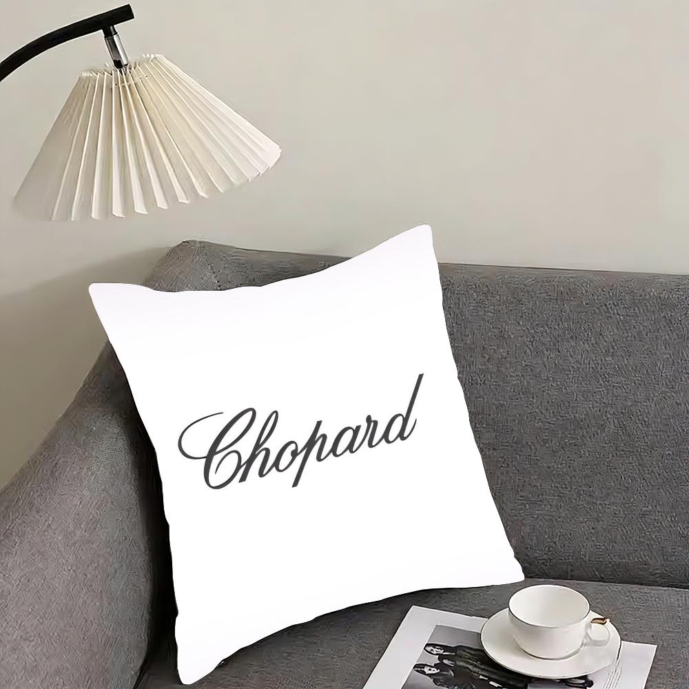 Chopard Cushion Cover Reversible Plush Pillow Cover – For car, sofa, bedroom, perfect as a gift.