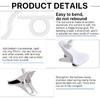 Protable Flexible Camera Clamp Mount Baby Monitor Camera Holder Stand Webcam Monitor Punch-free Bendable Bracket Base With Clip