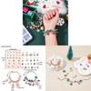 Christmas 24 Cell Cartoon Charm Bracelet Gift Box With Zinc Alloy Material For Women And Men