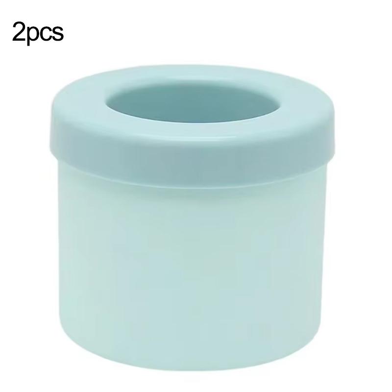 Silikon iskubform Rund ishink Hemlagad DIY Kylskåp Frys ismaskin Kreativ iskubform Barware-verktyg