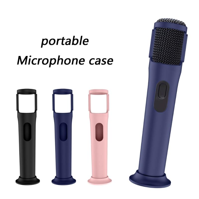 Soft Silicone Case For Handheld Wireless Mic Cover Shell Prevents Scratches Harm Ideal For Travel And Music meetings