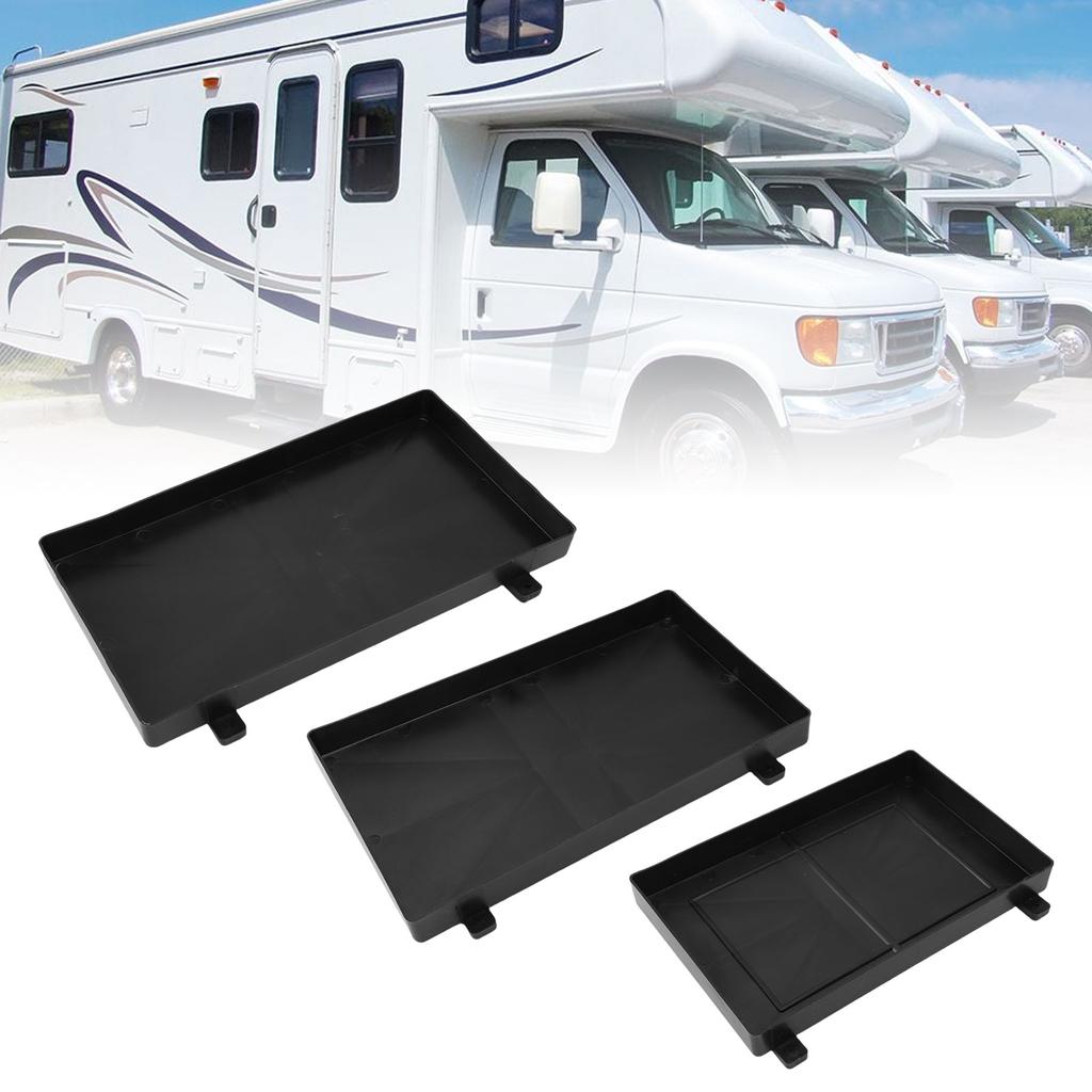 Boat Battery Holder with Hold Down Strap Marine Battery Tray 12V Boat Battery Holder with Hold Down Strap for RV Trailer Yatch