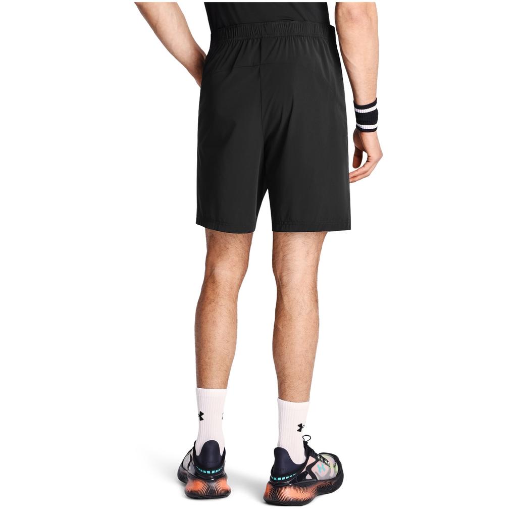 Under Armour Lightweight Outdoor Training Breathable Minimalist Fitness Running Solid Color Shorts Men shorts Black 6014378-001