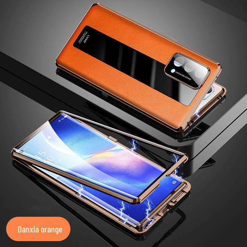 

Huawei Nova9 Honor 50 Ultra-Thin Magnetic Leather Phone Case - All-Inclusive, Creative, Anti-Fall Design Huawei nova9/Honor 50 with Tempered Glass