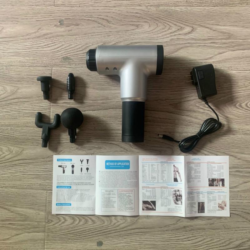 Electric Multifunctional Sports Massage Gun for Deep Muscle Relaxation and Yoga