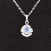 Natural Milky Opal Birthday Gift Anniversary October Pendant 925 Sterling Silver PP-8-16