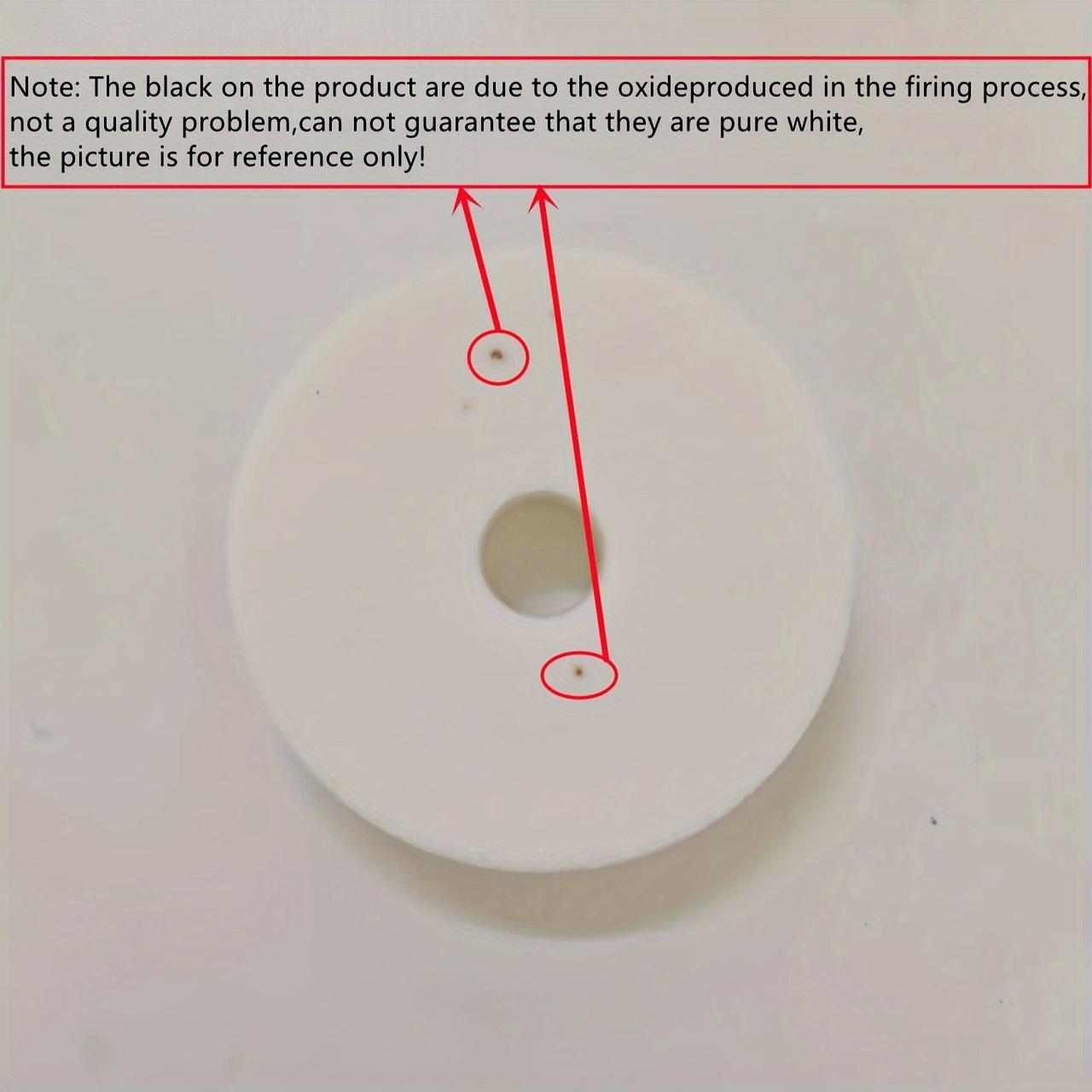 

1 шт. Керамический камень для шлифовки дна 3,94 дюйма Круглый полированный камень Инструмент для шлифовки Керамическая очистка Дно Липкая глазурь Специальный гончарный инструмент 100/300 г 1pc белый