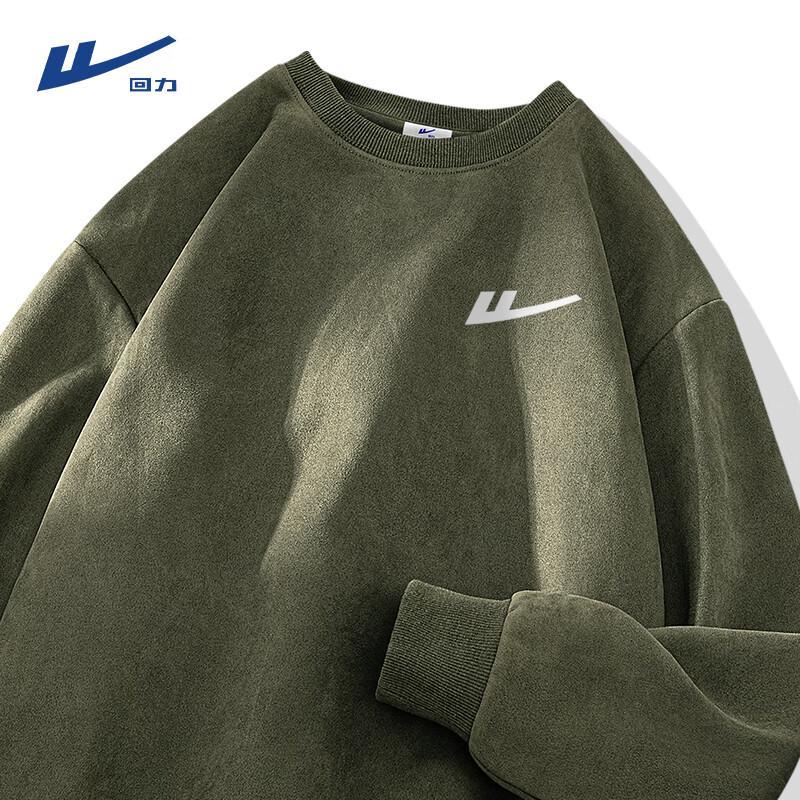 Warrior Men s Suede-Feel Crewneck Sweatshirt 3XL