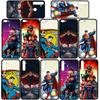 for Samsung Galaxy S25 S24 S23 S22 Ultra FE Plus A17 A37 A57 A56 A55 A06 A16 A15 A36 A26 A35 A05 A25 A54 Phone Case Kawaii Supermans Man Super Hero