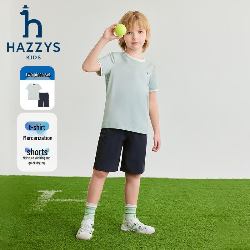 HAZZYS Boys' Quick-Dry Stretch Summer Set