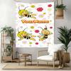 Biene Maja Custom Your Name Wall Decor Tapestry Art For Pet Memorial Birthdaywedding Party Backdrop Family Gift