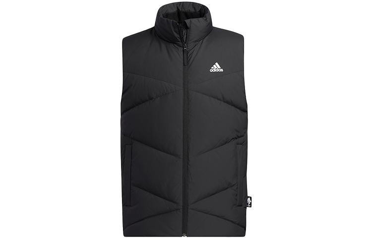 Adidas Down Vests Men s Black Stand Collar Moderate Other H20779 S