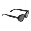 Gucci Side Logo Cat Eye Sunglasses Women sunglasses Black GG1170S001