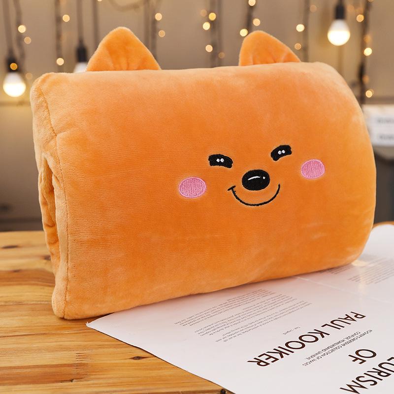 Plush Hand Warmer Pillow Cushion for Office, Dorm, or Classroom