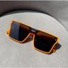 3Pcs Vintage Square Frame Sunglasses Elegant Light Luxury Style Sunscreen Fashion Sunglasses