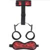 Russian Lace-Style Handcuffs & Collar Set for Female Slave Training