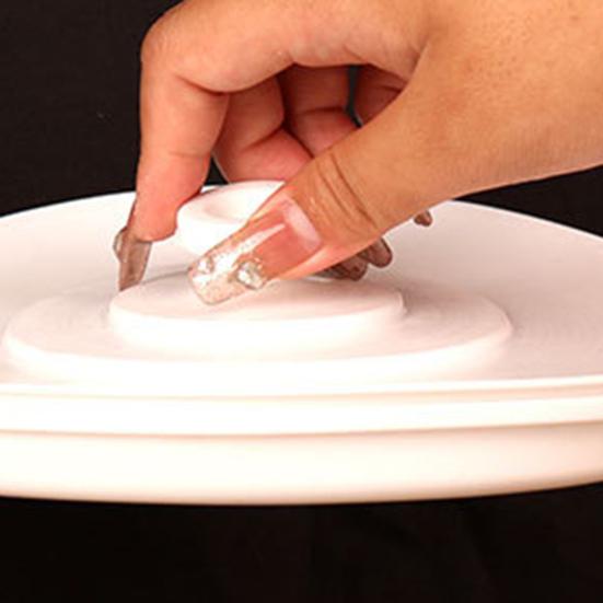 Bun Maker Machine Cake Plate Bun Mold with Transparent Lid Easy Bun Making Tool Ergonomic Design Baking Tray