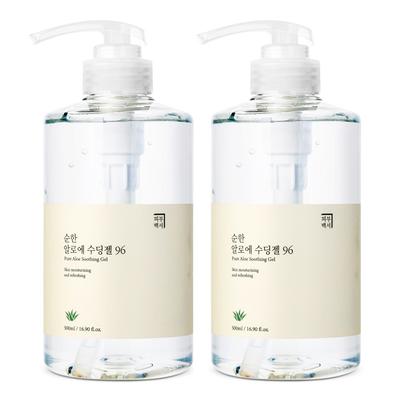 Skin White Paper Aloe Soothing Gel 96, 2 Units, 500ml