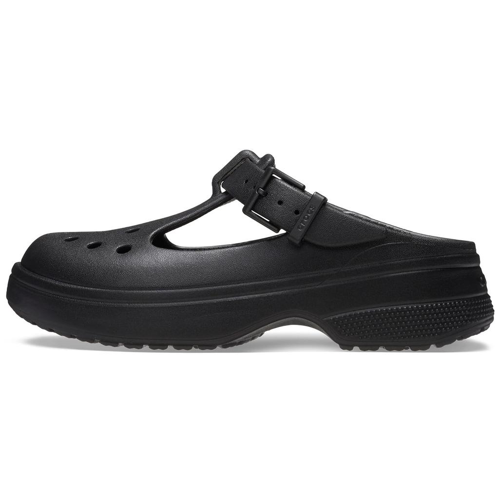 Crocs Classic Mary Jane Clog Unisex Sandals, Black, 25cm,